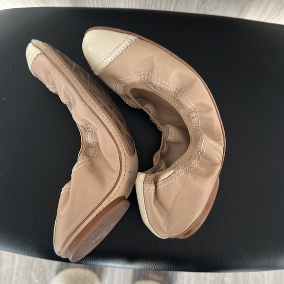 Chanel flats. Two tone (Beize/Cream) - Picture 5 of 8